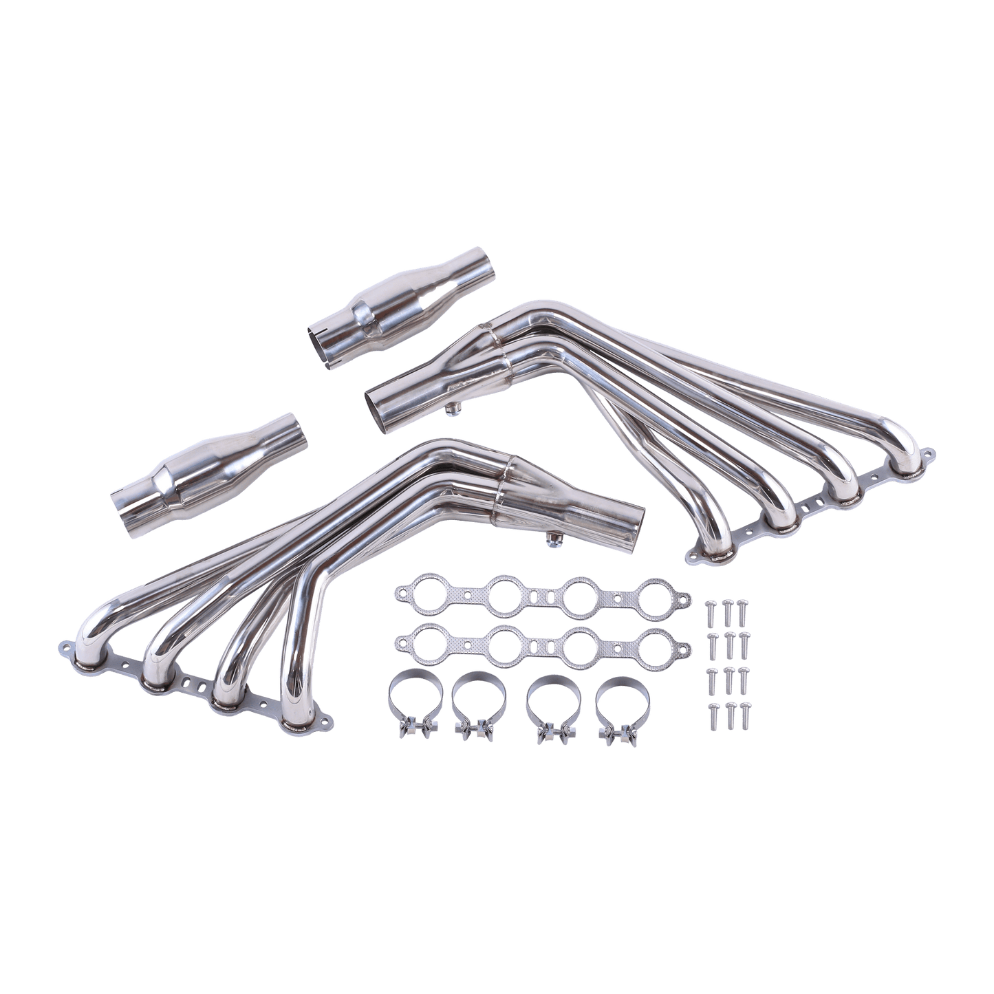2010-2015 Chevy Camaro SS 6.2L LS3 Long Tube Headers - 1-7/8" Primaries, 304SS Construction, Off-Road Pipes Included (Fits Manual/Auto Trans)