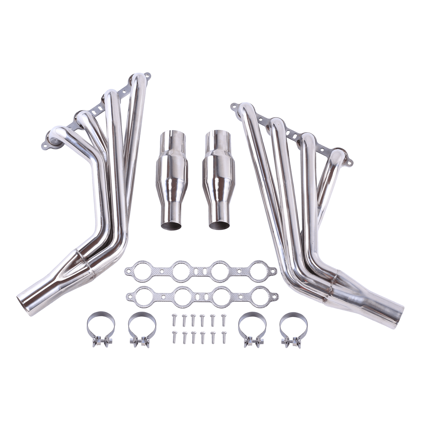 2010-2015 Chevy Camaro SS 6.2L LS3 Long Tube Headers - 1-7/8" Primaries, 304SS Construction, Off-Road Pipes Included (Fits Manual/Auto Trans)