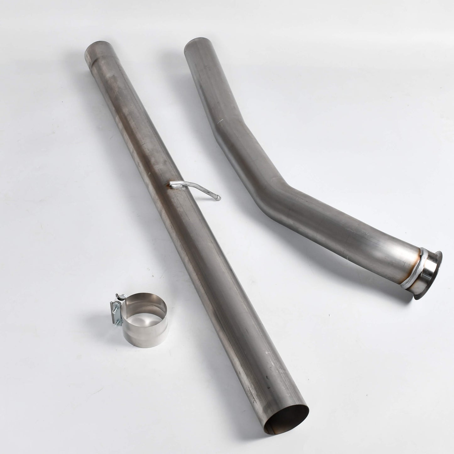 2007-2012 Dodge Ram 2500/3500 6.7L Cummins 4" Turbo Race Pipe - Mandrel-Bent Stainless Steel (Competition/Off-Road Use Only)