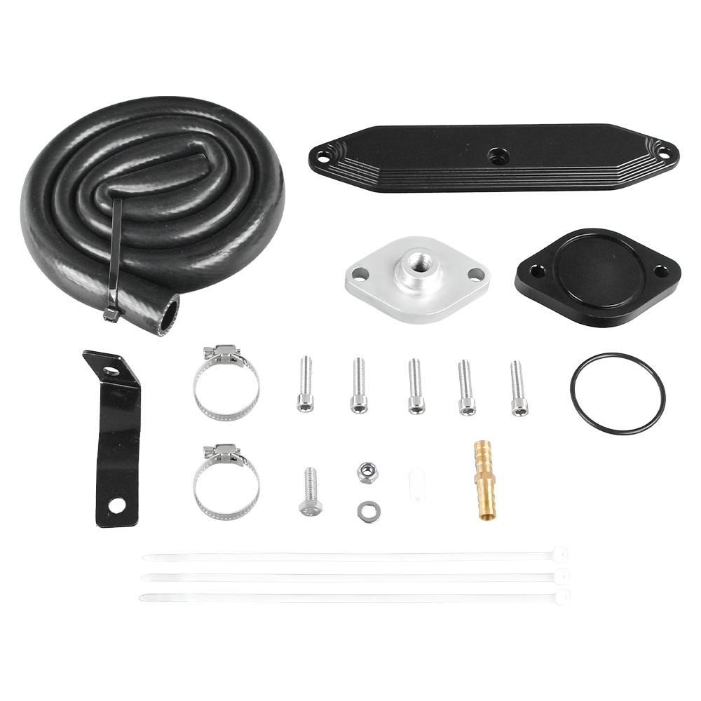2011-2014 & 2017-2024 Ford Super Duty 6.7L Powerstroke EGR Cooling System Kit - Aluminum Upgrade (Competition Use Only)