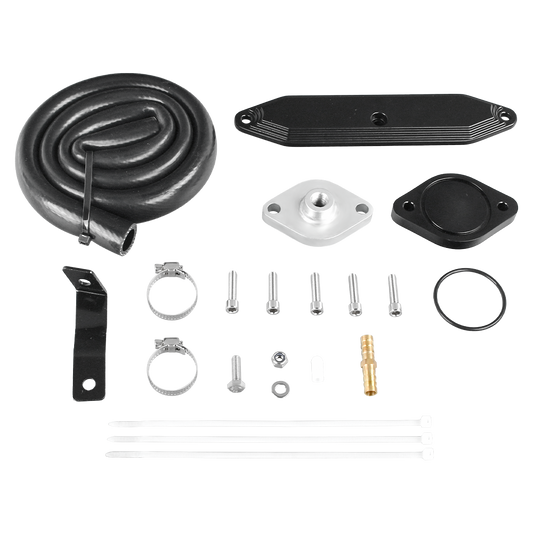 2011-2014 & 2017-2024 Ford Super Duty 6.7L Powerstroke EGR Cooling System Kit - Aluminum Upgrade (Competition Use Only)