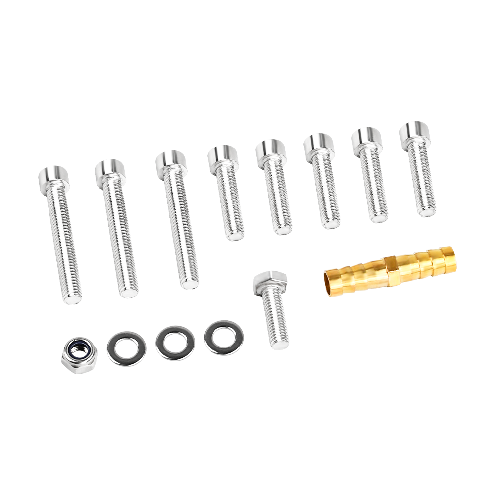 2015-2016 Ford F250-F550 6.7L Powerstroke EGR Cooling System Upgrade Kit - CNC Billet Aluminum (Competition/Off-Road Use Only)