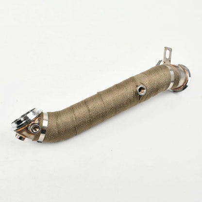 2011-2016 Chevy Silverado GMC Sierra 2500/3500 6.6L LML Duramax Diesel 3" Downpipe Exhaust System - Stainless Steel, Direct Fit, OEM Replacement