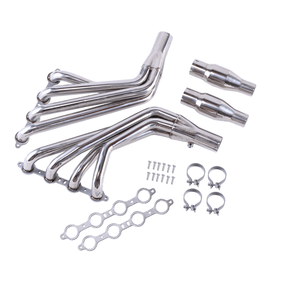 2010-2015 Chevy Camaro SS 6.2L LS3 Long Tube Headers - 1-7/8" Primaries, 304SS Construction, Off-Road Pipes Included (Fits Manual/Auto Trans)