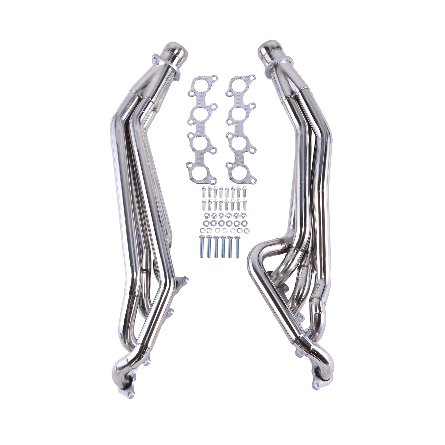 2011-2016 Ford Mustang GT 5.0L V8 Stainless Steel Exhaust Headers - Compatible with Boss 302, 304SS Construction, High-Flow Design (Fits All 5.0L Coyote Models)