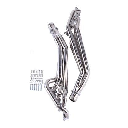 2011-2016 Ford Mustang GT 5.0L V8 Stainless Steel Exhaust Headers - Compatible with Boss 302, 304SS Construction, High-Flow Design (Fits All 5.0L Coyote Models)