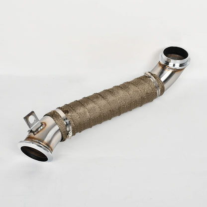 2004.5-2010 Chevy Silverado 2500/3500 & GMC Sierra 6.6L Duramax 3" Downpipe Exhaust - Compatible with LLY, LBZ, LMM