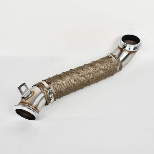 2004.5-2010 Chevy Silverado 2500/3500 & GMC Sierra 6.6L Duramax 3" Downpipe Exhaust - Compatible with LLY, LBZ, LMM