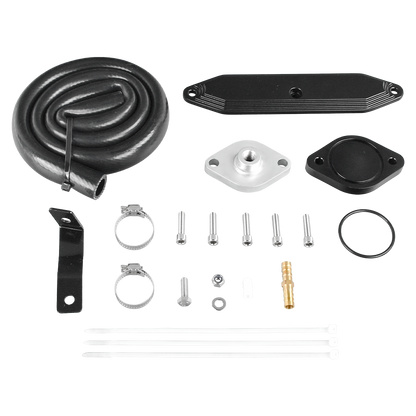 2011-2014 & 2017-2024 Ford Super Duty 6.7L Powerstroke EGR Cooling System Kit - Aluminum Upgrade (Competition Use Only)