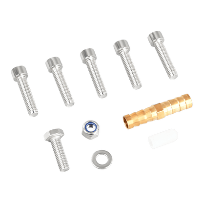2011-2014 & 2017-2024 Ford F250-F550 6.7L Powerstroke EGR Cooling System Upgrade Kit - CNC Billet Aluminum (Competition/Off-Road Use Only)