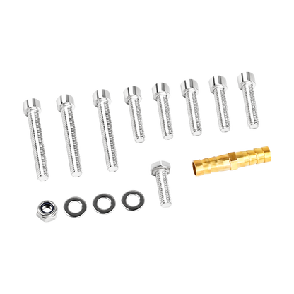 2015-2016 Ford F250-F550 6.7L Powerstroke EGR Cooling System Upgrade Kit - CNC Billet Aluminum (Competition/Off-Road Use Only)